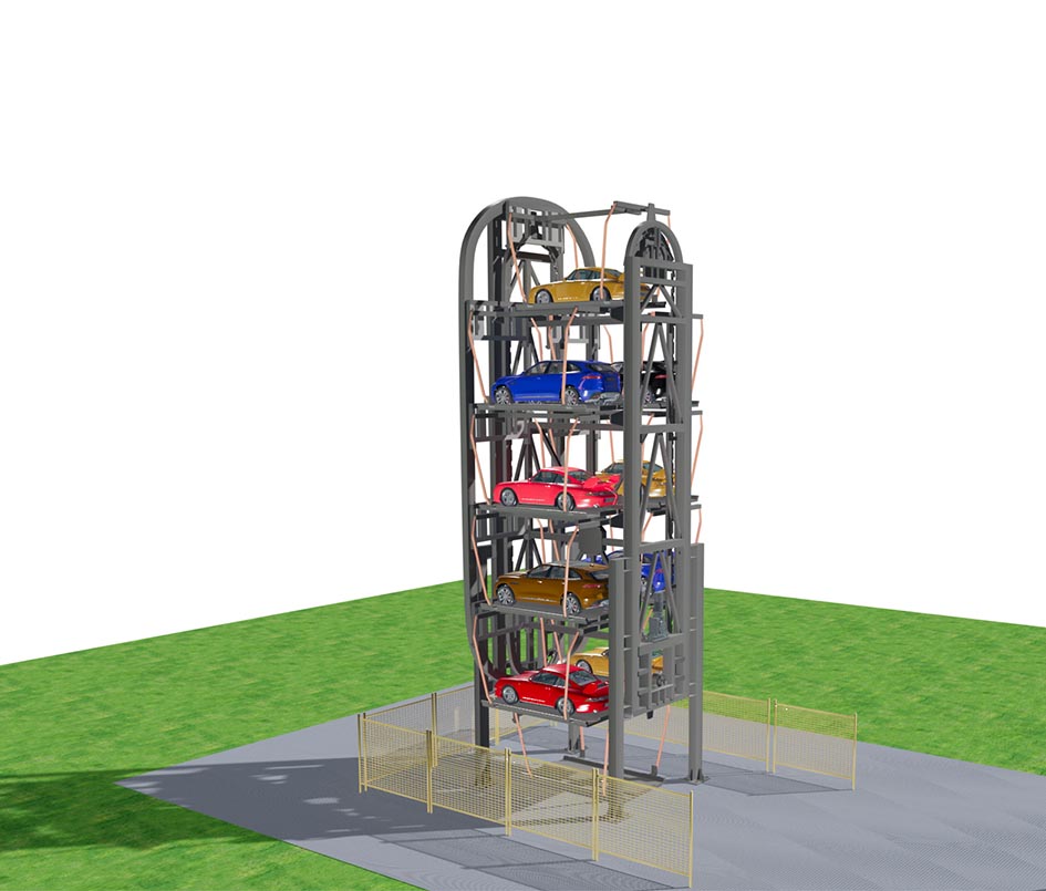 rotary mechanical parking system