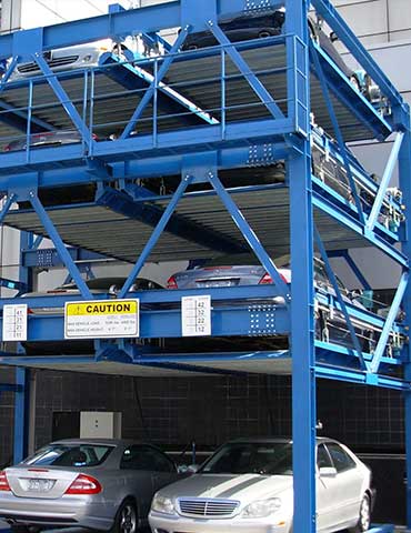4 levels Puzzle Parking