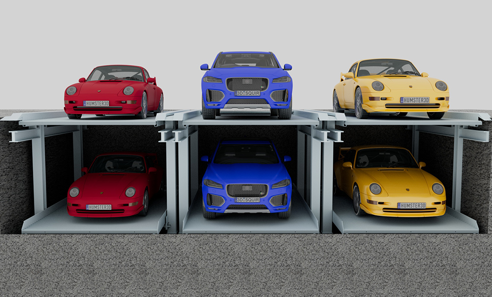 double stacker parking lift